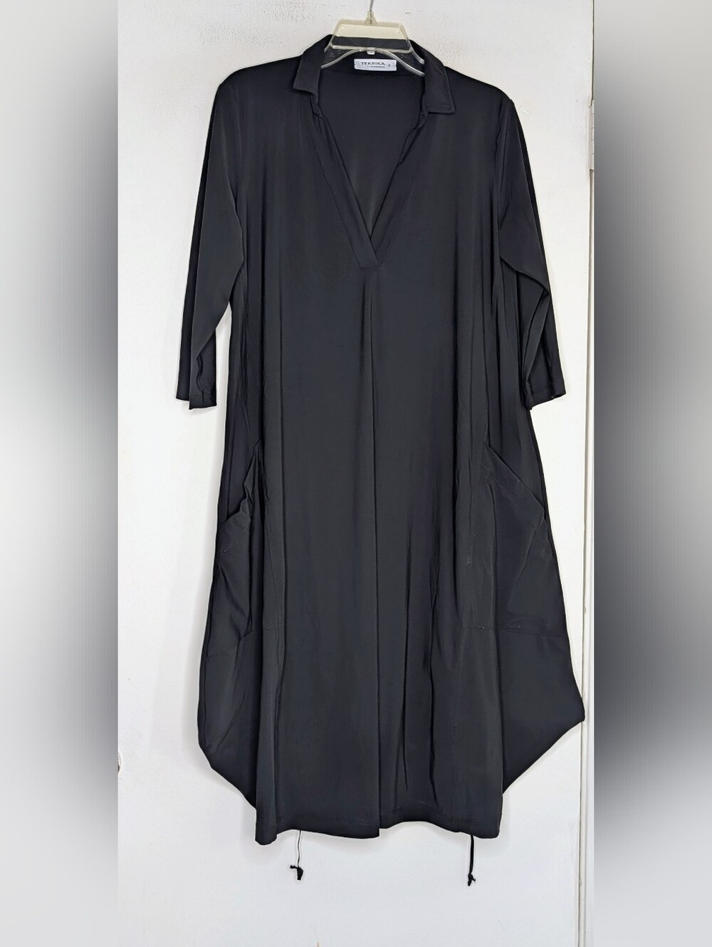Alembika Cocoon Dress w/ back drawstring